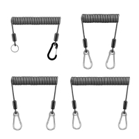 Lanyard Memancing, Lanyard Musim Bunga, Tali Keselamatan, Lanyard Gegelung, Tether Bergelung