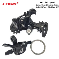 LTWOO AX11 11 Speed MTB Bikes Groupset Trigger Shift Lever and Rear Derailleur For MTB 42 46T 50T 52T Compatible SHIMANO Sram