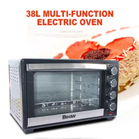 38L Electric Oven Household Commercial Baking Oven Multi-function Large Capacity Cake Oven