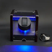 Watch Winders for Automatic Watches Automatic Watches Luxury with LED Lights Watch Storage Case Automatic Watch Winders