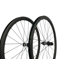 Carbon Wheels Center Lock 35 38 45mm 50mm 60mm 88mm Clincher/Tubular Cyclocross Road Wheelset Disc Brake D791/DT 350S 240S QR/TA