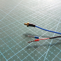 3D打印機配件 螺絲頭K型熱電偶 M3螺釘 測溫探頭 感溫 線長1.2米