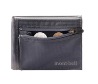 【【蘋果戶外】】mont-bell 1133371 FLAT WALLET 皮夾 二摺式迷你錢包 黑藍綠黃紫