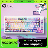 Akko MOD007PC Mechanical Keyboard Multifunctional Knob Magnetic Switch Hot Swap RGB Gaming Keyboard FPS Gasket Pc Gamer Varolant