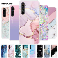 For Realme X50 Pro 5G Case 6.44" Marble Soft TPU Silicone Clear Phone Case for OPPO Realme X50 5G Back Cover X50 Pro Transparent