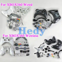 1set For Xbox360 Wired Wireless Controller Housing Shell Cross Button Whole Cover Case For Xbox 360 Joystick