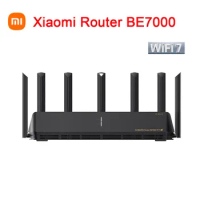 Xiaomi Mi Router BE7000 WIFI 7 Tri-Band WiFi Repeater VPN 1GB Mesh USB 3.0 IPTV 4 x 2.5G Ethernet Ports Modem Signal Amplifier