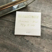 The Perfect Match Personalized Matches, Set of 100 || Wedding Matches, Custom Matchbox, Wedding Favors for Guests Wedding Send O