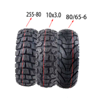 Widened and Upgraded off-Road Tire 10 Inch Tire 80 / 65-6 10x3 0 255-80 Thickened Folding Electric Scooter off-Road Vehicle