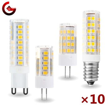 5Pcs/Lot COB G4 Bulb LED 7W LED Lamp Crystal LED Light Lampadine Lampara  220V AC/DC 12V Ampoule LED Bulbs Replace Halogen Lamps - AliExpress