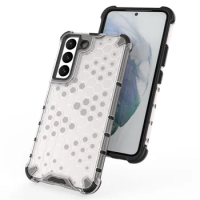 For Galaxy S21 PLUS S21 Ultra 5G S21 FE Shockproof Hybrid PC+TPU Honeycomb Series Case For Samsung Galaxy S22 Ultra S22 Plus