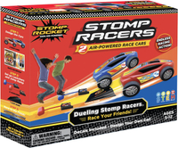 Stomp Racers Air Powered Race Cars By Stomp Rocket 2 Car Racer Pack - Dueling Stomp Racers Toy Car L