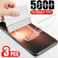3Pcs Hydrogel Film For Realme GT Neo 5 3T 3 2T 2 Screen Protector For Realme GT5 GT 2 5G Master Edition GT 2 Master Explore Film