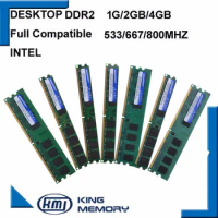 KEMBONA For Intel and for A-M-D LONG-DIMM PC DESKTOP DDR2 800 667 533 Mhz - 1Gb 2Gb 4Gb RAM MEMORY MEMORIA DDR2 2GB/DDR2 4G