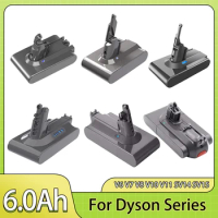 Battery for Dyson V6 V7 V8 Series Handheld Vacuum Cleaner DC62 SV07 SV09 SV10 SV11 SV12 Type A/B Series Rechargeable Battery