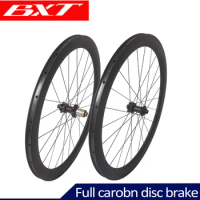 700c Road Bike Carbon Wheelset Clincher Carbon Wheels UD Matte Bicycle Wheels Disk Bicycle Wheelset Rims For Cycling