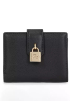 KARL LAGERFELD K/Autograph 鎖扣中型銀包