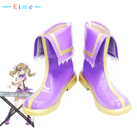 Arisa Ichigaya Cosplay Shoes Anime BanG Dream Cosplay Props PU Shoes Halloween Carnival Boots Custom Made