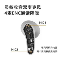 弱水時砂甲蟲無線耳機 半入耳式藍牙運動 遊戲超長續航 跑步健身必備- 官方標配 均碼