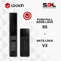 V3+S5 Lockin Door and Gate Digital Lock Bundles, 2 Years Warranty, Include Installation
