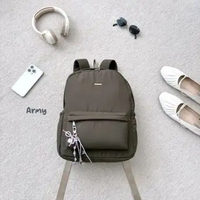 Tweelyforbag Jessy Backpack (Laptop 12inch) Tas Ransel Wanita Army