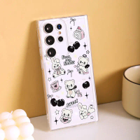 เคสโทรศัพท์ซิลิกาเจลใส, เข้ากันได้กับ Samsung GalaxyA02, S22 Ultra, S23 Ultra, S24 Ultra, A15, A05S,