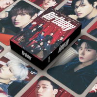 55Pcs/Set Idol ATEEZ New Album 4th JAPAN SINGLE BIRTHDAY Lomo Cards Photocards HD Double Sided Print