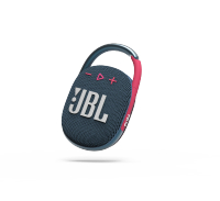 JBL Clip 4 防水掛勾藍牙喇叭 蓝珊瑚红色