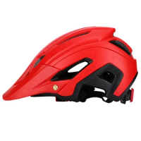 Men's Cycling Road Mountain Bike Helmet Bicycle Helmet Casco Mtb Bike Helmet Red