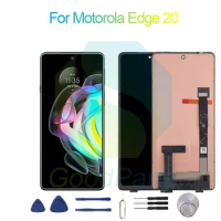 For Motorola Edge 20 LCD Display Screen 6.7" For Moto Edge 20 Touch Digitizer Assembly Replacement