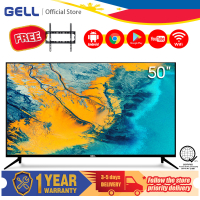 GELL 50 inches smart tv android smart led tv Netflix/Youtube Frameless Ultra-slim Multiport televisi