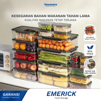 [RAMADHAN SALE] YOUWARE - EMERICK Toples Penyimpanan Snack Kedap Udara Kontainer Makanan Storage Jar