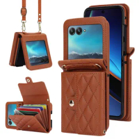 for Motorola Moto Razr 40/40 Ultra 2023 Case with RFID Blocking, Moto Razr Wallet Phone Case with Card Holder Women Girls PU