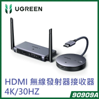 綠聯 - UGREEN 90909A HDMI 無線發射器和接收器  CM586