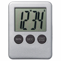 《REFLECTS》磁吸電子計時器(銀) | 廚房計時器