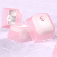 CIY 113 Key Nogi Silicone Keycap Cherry Profile Purple Pink Green Compatible with 61/87/104/108 Mechanical Keyboard