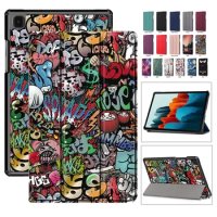 Case for Samsung Galaxy Tab S8 Plus S7 Plus Case 12.4'' Magnetic Hard Cover for Funda Tablet Tab S7 Plus S7 S8 S7 FE Cover Capa