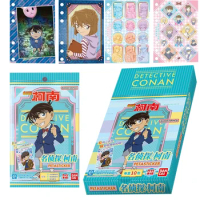 Detective Conan Japanese Anime Characters Peripheral Card Detective Conan Stickers Cards Kids Birthday Festive Funny Toys Gift