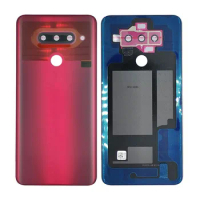New Back Glass Cover for LG V40 ThinQ V405 Battery Cover Door Housing Case with Camera Lens glass Replacement