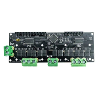 F3KE ODrive3.6 Double Motor Controller Board ODrive3.6 Motor Controller FOC BLDC High Power Motor Co