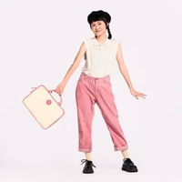 Exsport Tas Laptop Everyday Laptop Compartment Bag 2 14 Inch - Cream Krem