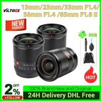 Viltrox 13mm 23mm 33mm 56mm F1.4 85mm F1.8 II 75mm F1.2 Auto Focus Ultra Wide Angle Lens APS-C for Sony E-mount A6400 A7III a7R