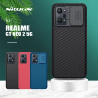for Realme GT Neo 3 2 GT2 9 Pro Plus 5G Case Nillkin Camshield Slide Camera Case Lens Case for Realme GT NEO 3T 2 Cover