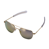 【American Optical】初版飛官款太陽眼鏡/金色尼龍鏡面/金色鏡框52mm(#OP-152BTCLGMN)