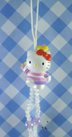 【震撼精品百貨】Hello Kitty 凱蒂貓~七國限定版手機吊飾-泰國(咖啡)