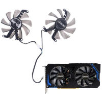 2pcs 85mm 4Pin Cooler Fan for Galax GeForce GTX 1660 RTX 2060 2070 Graphics Card