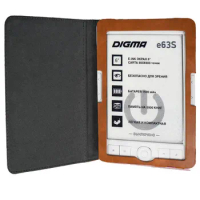 Leather Cover For Digma R663 R660 R658 Flip Case Pocket With Magnet Protective Ereader Skin
