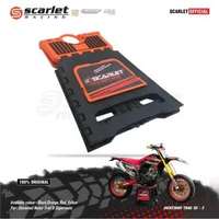Scarlet Racing - Jackstand Paddock Tengah Standar Motor Trail DZ-03 Orange