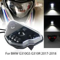 Led Headlight Hi/low Beam DRL Red Devil Eyes Motorcycle for BMW G310GS G310R