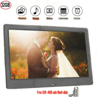 10 inch Screen LED Backlight HD 12800*800 digital photo frame Electronic Album Picture Music Movie Full Function